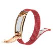 Red Outdoor Mosquito Repellent Bracelet with Essential Oil - 4
