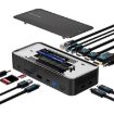 WAVLINK UMD23M 13-in-1 USB-C Hub with M.2 PCIe/SATA SSD Enclosure - 1