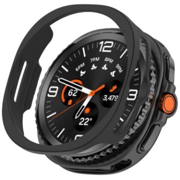 Galaxy Watch 8 Classic/Ultra 2 Black Half Coverage PC Case - 1