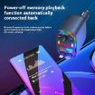 Y10 Car Charger FM Transmitter with Bluetooth MP3 & Retractable C+iP Cable - 6