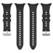 Samsung Galaxy Watch 8 Ice Crystal Texture Silicone Band - Black - 5