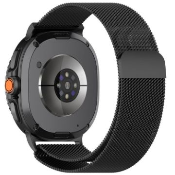 Samsung Galaxy Watch 8 Milanese Loop Metal Band 40/44mm (Black) - 1