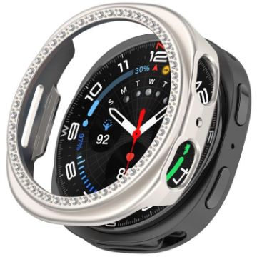 Galaxy Watch 8 40mm Diamond Half Coverage Hollow Case (Frosted) - 1