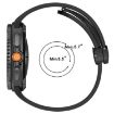 Samsung Galaxy Watch 8 Magnetic Silicone Band 40/44mm Midnight Blue - 4
