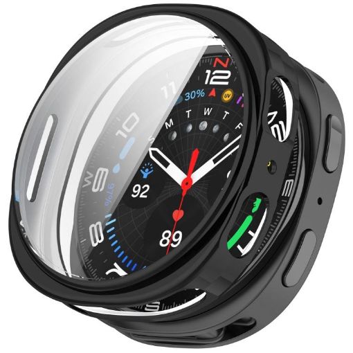 Galaxy Watch 8 44mm Black TPU Electroplated Protective Case - 1