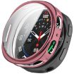 Samsung Galaxy Watch 8 44mm Pink Electroplated TPU Protective Case - 1