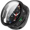 Samsung Galaxy Watch 8 44mm Tempered PC Case (Frosted Black) - 1