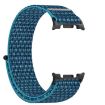 Samsung Galaxy Watch 8 Nylon Hook & Loop Band 40/44mm - Blue - 3
