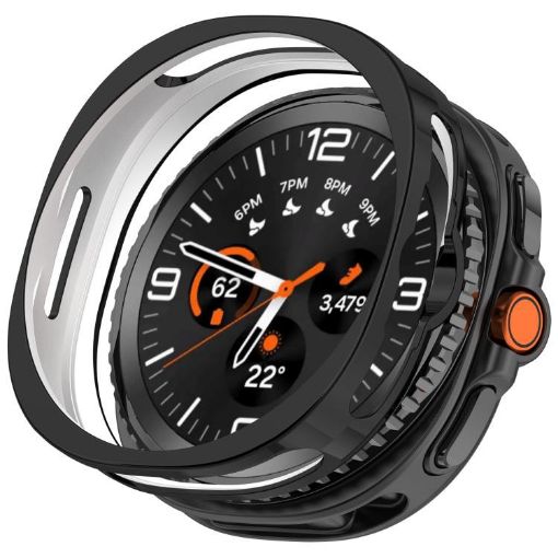 Samsung Galaxy Watch8 Classic/Ultra 2 TPU Protective Case (Black) - 1
