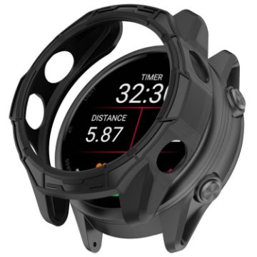 Garmin Forerunner 970 Black TPU Protective Case - Half Coverage - 1