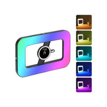 S4 RGB Magnetic Phone Video Light for Streaming/Photography - 1