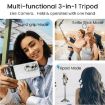 Jmary MT-18 Wireless Selfie Stick & Tripod with Phone Holder (Black) - 5