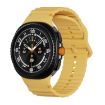 Samsung Galaxy Watch 8 Wavy Grain Yellow Silicone Band 40/44mm - 1
