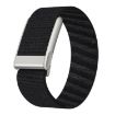 WHOOP 5.0 ECG Elastic Nylon Watch Band - Decorative Design (Black) - 1