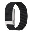 WHOOP 5.0 ECG Elastic Nylon Watch Band - Decorative Design (Black) - 3