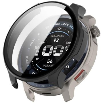 Amazfit Balance 2 Black Tempered Film PC Watch Protective Case - 1