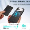 iPhone 17 Pro Kalebol MagSafe Leather Card Case (Black) - 4