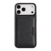 iPhone 17 Pro Kalebol MagSafe Leather Card Bag Case (Black) - 2