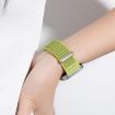 Wilderness Green 18mm Woven Nylon Hook & Loop Watch Band - 5