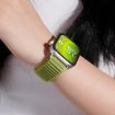 Black Woven Nylon Watch Band For Apple Watch 42mm/41mm/40mm/38mm - 4
