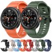Samsung Galaxy Watch 8 40mm/44mm Silicone Band (Wave Black/Green) - 3