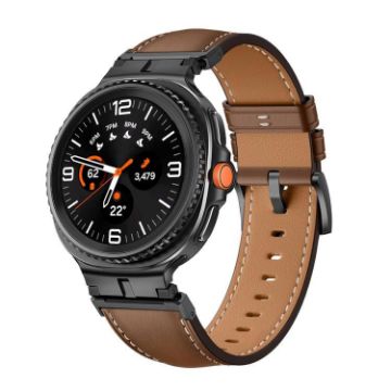 Genuine Leather Band for Samsung Galaxy Watch 8 40mm/44mm - 1
