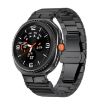Samsung Galaxy Watch 8 40mm/44mm Black Bamboo Stainless Band - 1