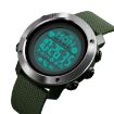 SKMEI 1511 Bluetooth Men's Waterproof Smart Watch, Army Green - 2