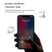 OneDer W12 TWS Bluetooth Earphone, IPX5 Waterproof, HD Stereo, Red - 5