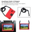 Shockproof Case for Galaxy Tab A 8.0 (2018) w/ Straps (Red+Black) - 6