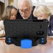 GalaxyTab A 8.0 (2017) Protective Shell with Straps - Black+Blue - 5