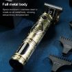 VGR V-228 5W USB Hair Clipper, LED Display, Retro Bronze Engraved - 6