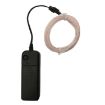 Flexible LED EL Wire Neon Lamp USB Control 3M Ice Blue Light - 3