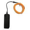 Flexible LED EL Wire Neon Lamp USB Controller 3M Red Light - 6