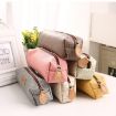 Cute Large Capacity Pink Pencil & Makeup Bag - Creative Stationery - 4