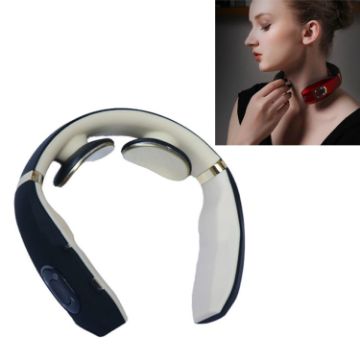 Intelligent Pulse Cervical Vertebra Massager, Black - 1