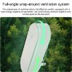 Mini Anion Air Purifier, US Plug, Green, Smoke & PM2.5 Remover - 4