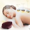 Meridian Brush Body Massage Massager - Transparent, Five Lines - 4