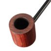 Ebony Popeye Portable Creative Herb Tobacco Smoking Pipe (Red) - 3