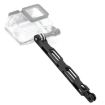 16.5cm Aluminium Camera Extension Arm for Action Camera (Black) - 4