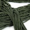 Nylon Rope Mesh Hammock - Portable Camping (Military Green) - 5