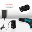 HILDA 12V Cordless Electric Drill & Screwdriver, EU Plug, Plastic Box - 5