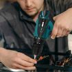 HILDA 12V Cordless Electric Drill & Screwdriver, EU Plug, Plastic Box - 6