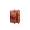 Red Wood Drum Smoke Grinder, Size L - Tobacco Spice Crusher - 2