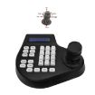Analog Coaxial Dome Control Keyboard RS485 PTZ, 3 Axis (UK Plug) - 2