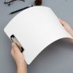 A6 White Menu Folder Student Writing Board with Paper Clip - 4