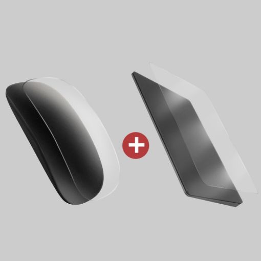 2 PCS 2in1 Mouse Front & Touch Film for Magic Trackpad 2 & iMac - 1