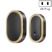 CACAZI A99 Smart Doorbell & Elderly Pager, US Plug (Black Gold) - 1