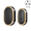 CACAZI A99 Smart Doorbell & Elderly Pager, UK Plug (Black Gold) - 1