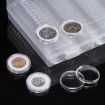 30mm Coin Capsules - Set of 100 - Commemorative Coin Boxes - 2